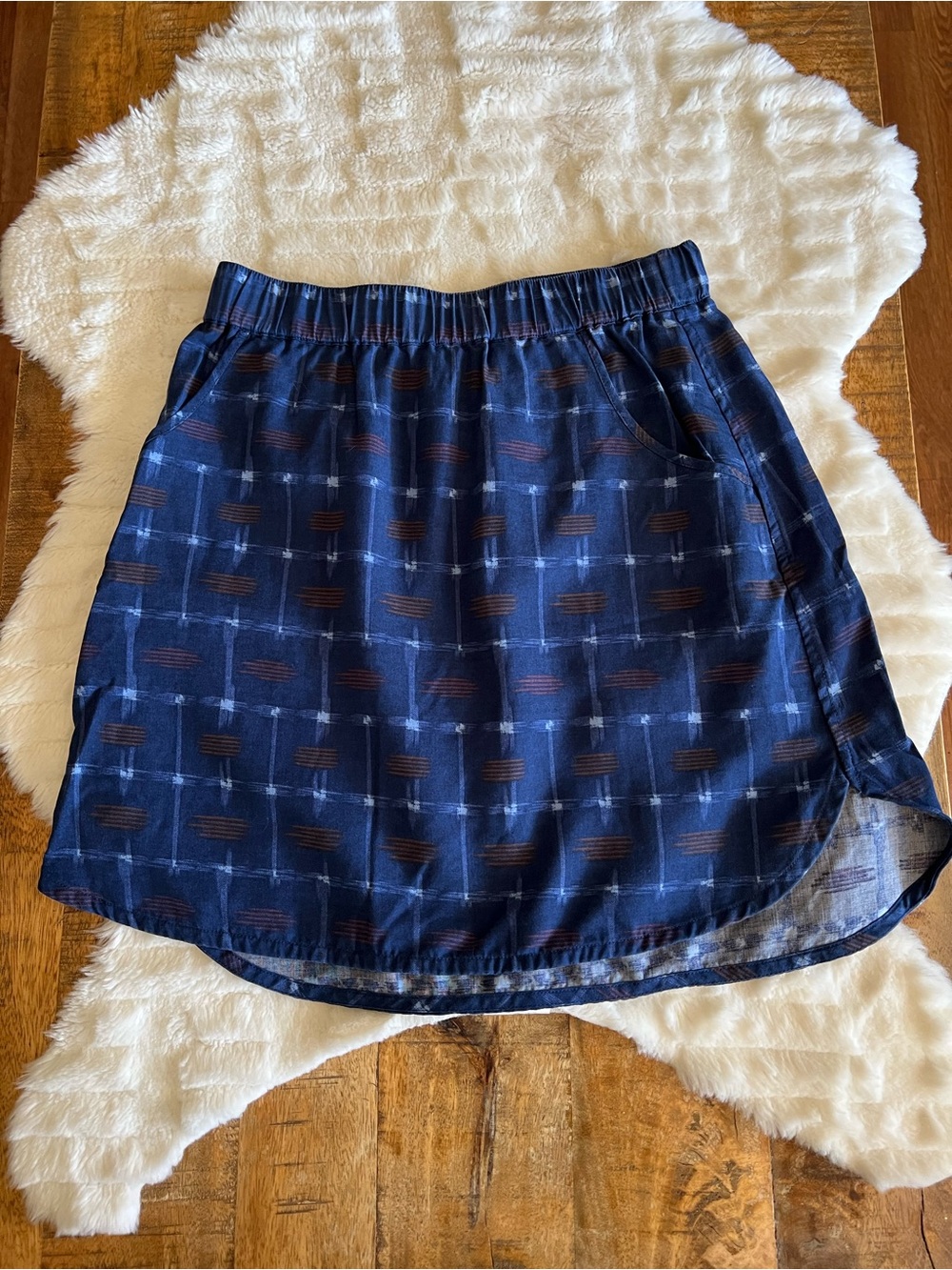 Patagonia W's Edge Blue Skirt SizeXS NWT
